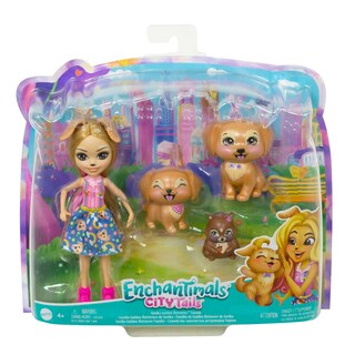 Foto 6 | Foto 6 | Muñeca Mattel Enchantimals Hadley Husky Con Trineo De 15 Cm Con Acc - Venta Internacional.