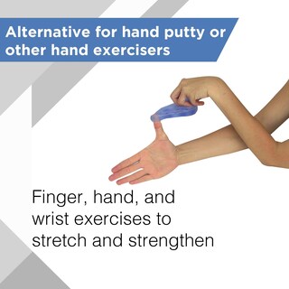 Foto 4 | Foto 4 | Ejercitador De Mano Theraband Hand Xtrainer Azul Firme Sin Látex - Venta Internacional.