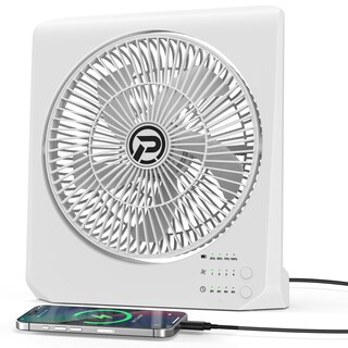 Foto 1 | Foto 1 | Ventilador Recargable Addacc 20000mah De Mesa De 10'' Con Temporizador Y Pivot - Venta Internacional.