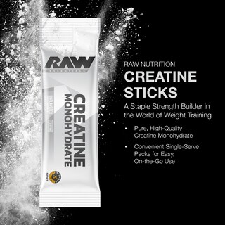 Foto 2 | Foto 2 | Paquetes Stick De Creatina Monohidrato Raw Nutrition - 30 Stick - Venta Internacional.