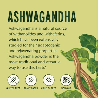 Foto 3 | Foto 3 | Suplemento Herbal Banyan Botanicals Polvo De Ashwagandha Orgánico 100g - Venta Internacional.