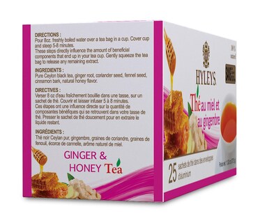 Foto 3 | Foto 3 | Té Negro Hyleys Con Jengibre Y Miel 25 Bolsitas Apoyo Digestivo - Venta Internacional.