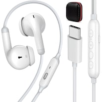 Auriculares Con Cable Usb-c Imangoo Con Micrófono Y 3 Modos Eq Blancos - Venta Internacional.