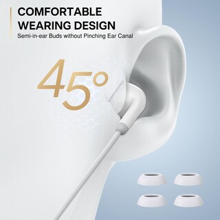 Foto 2 | Foto 2 | Auriculares Con Cable Usb-c Imangoo Con Micrófono Y 3 Modos Eq Blancos - Venta Internacional.