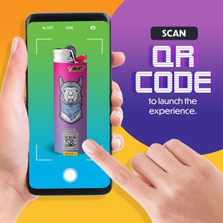 Foto 3 | Foto 3 | Encendedores De Bolsillo Bic Maxi Paquete De 6 Realidad Aumentada Resistentes A Niños - Venta Internacional.