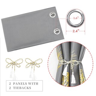 Foto 4 | Foto 4 | Cortinas Blackout Estelar Textiler Térmicas Gris 42x240 Cm - Venta Internacional.