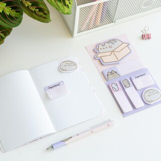 Foto 5 | Foto 5 | Set De Papelería Grupo Erik Pusheen Cuadernos A6 Estuche Para Bolígrafo - Venta Internacional.