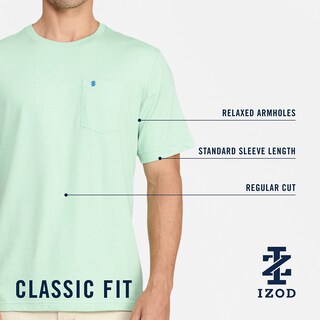 Foto 5 | Foto 5 | Camisa Izod Saltwater Soft Wash Con Bolsillo Azul Xl - Venta Internacional.