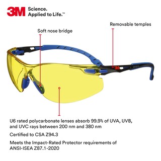 Foto 2 | Foto 2 | Gafas De Seguridad 3m Solus 1000 Series Scotchgard Antivaho - Venta Internacional.