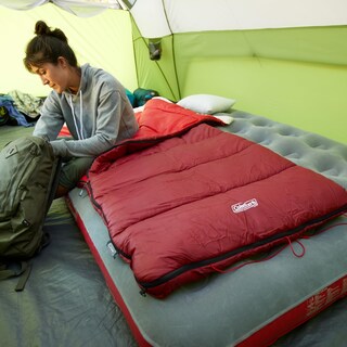 Foto 5 | Foto 5 | Saco De Dormir Coleman Flatlands 30/40/50 °f Para Adultos Grande Y Alto - Venta Internacional.