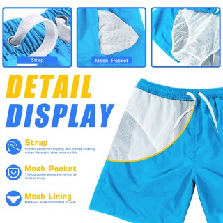 Foto 3 | Foto 3 | Bóxer De Natación Scotamalone De Secado Rápido Para Hombre Color Azul - Venta Internacional.