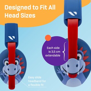 Foto 7 | Foto 7 | Auriculares Con Cancelación De Ruido Vanderfields Baby Dino Rexy 3m-2y - Venta Internacional.