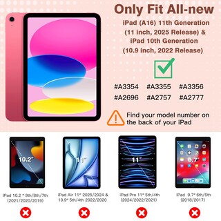 Foto 2 | Foto 2 | Funda Timovo Para Ipad 11a Generación 11 Pulgadas 2025 / 10a Generación 10 9 Pulgadas - Venta Internacional.