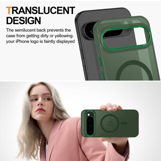 Foto 4 | Foto 4 | Funda Magnética Antigolpes Verde Para Google Pixel 9 Pro Xl Casehas - Venta Internacional.
