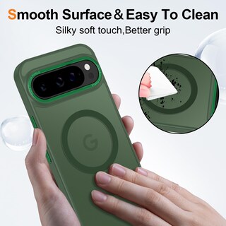 Foto 5 | Foto 5 | Funda Magnética Antigolpes Verde Para Google Pixel 9 Pro Xl Casehas - Venta Internacional.