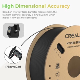 Foto 4 | Foto 4 | Filamento De Impresora 3d Creality Hyper Pla De 2 Kg Para La Mayoría De Las Impresoras 3d - Venta Internacional.