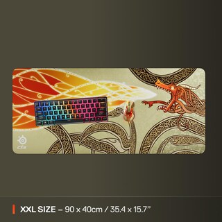 Foto 3 | Foto 3 | Steelseries Qck Cs2 Dragon Lore Xxl Alfombrilla Para Ratón Gaming 90x40 Cm - Venta Internacional.