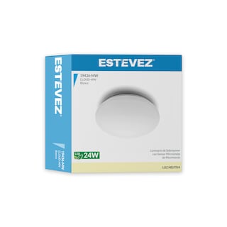 Foto 7 | Foto 7 | Luminaria Led Cloud Mw 24w con Sensor Blanca