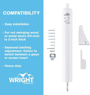 Foto 4 | Foto 4 | Cierrapuertas Wright Products V150wh Neumático Pesado Blanco - Venta Internacional.