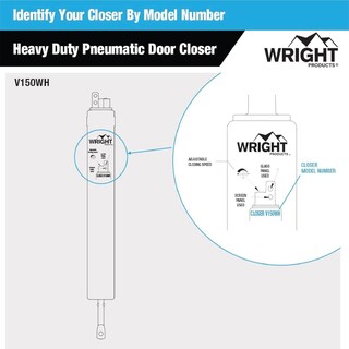 Foto 6 | Foto 6 | Cierrapuertas Wright Products V150wh Neumático Pesado Blanco - Venta Internacional.