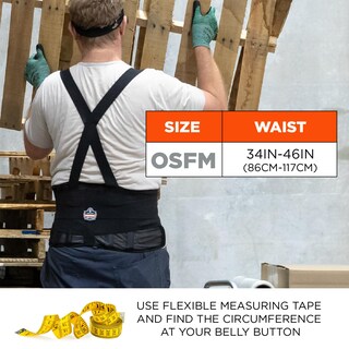 Foto 5 | Foto 5 | Cinturón De Respaldo Ergodyne Proflex 1400un Tamaño Universal - Venta Internacional.