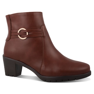 Foto 1 | Foto 1 | Botín Vestir Dama Nick & Wick Modelo 4431 Café Elegante - Cómodo - Formal