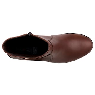 Foto 6 | Foto 6 | Botín Vestir Dama Nick & Wick Modelo 4431 Café Elegante - Cómodo - Formal