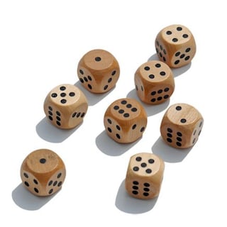 Foto 5 | Foto 5 | Caja De Dados De Madera Con 8 Dados De Madera Para Juegos - Venta Internacional.