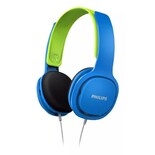 Auriculares Philips Shk2000bl/27 Para Niños Con Cable Azul - Venta Internacional.