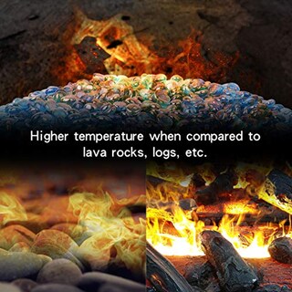 Foto 3 | Foto 3 | Fire Glass Beads Stanbroil 4 5 Kg Brillo Azul Caribeño - Venta Internacional.