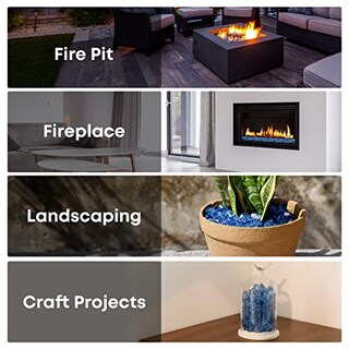 Foto 7 | Foto 7 | Fire Glass Stanbroil 4 Mm Reflectante Templado 4 5 Kg Azul Pacífico - Venta Internacional.