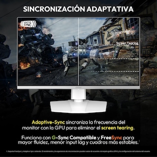Foto 3 | Foto 3 | Monitor Gamer 27'' Msi Mag 272qpw Qd-oled X28 0.03ms 280hz Wqhd Usb-c Hdmi2.1 Displayport 1.4a Adaptive Sync Blanco