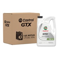 Aceite De Motor Castrol Gtx 10w-40 Convencional 5l (x3) - Venta Internacional.