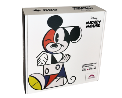Foto 1 | Foto 1 | Rompecabezas Arte Mickey Mouse 600 Piezas De Plastico