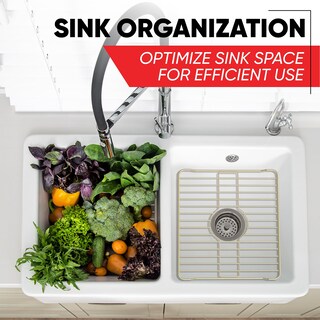 Foto 5 | Foto 5 | Protector De Fregadero Better Houseware Rejilla Metálica En Forma De Almendra 30 X 26 X 2 5 Cm - Venta Internacional.