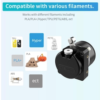 Foto 5 | Foto 5 | Extrusora Creality K1 Totalmente Metálica Con Motor Paso A Paso De 50 N - Venta Internacional.