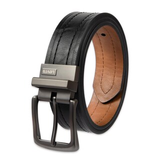 Foto 1 | Foto 1 | Cinturón Levi's Reversible Casual Para Jeans Negro/marrón Para Hombre - Venta Internacional.