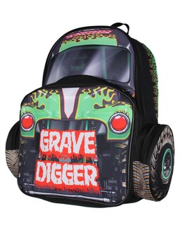 Foto 1 | Foto 1 | Mochila Intimo Monster Jam Monster Truck Grave Digger Para Niños - Venta Internacional.