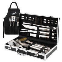 Grill Tools Kaluns Accesorios Para Barbacoa Acero Inoxidable 21 Piezas - Venta Internacional.