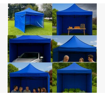 Foto 4 | Foto 4 | Carpa Con Paredes Lona Color Azul