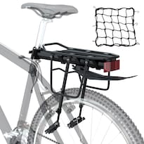 Soporte Para Bicicletas Reliancer Con Guardabarros Red Elástica Y Logotipo Reflectante - Venta Internacional.