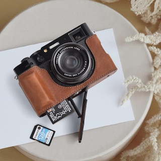 Foto 3 | Foto 3 | Funda De Piel Auténtica Muziri Kinokoo Para Fujifilm X100vi Color Marrón - Venta Internacional.