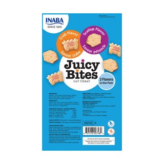 Foto 2 | Foto 2 | Golitos Para Gatos Inaba Juicy Bites Sin Granos 18 Sobres De Vieira Y Cangrejo - Venta Internacional.