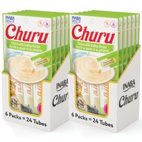 Golitos Para Gatos Inaba Churu Puré Cremoso De Pollo Con Vieiras 14 Ml X48 - Venta Internacional.