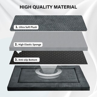 Foto 3 | Foto 3 | Cama Para Perros Western Home Para Transportadora Con Espuma De Alta Resiliencia Gris Oscuro - Venta Internacional.