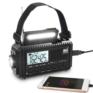 Foto 1 | Foto 1 | Radio Meteorológico Mesqool Digital Automático Noaa 5000 Con Cargador Solar - Venta Internacional.