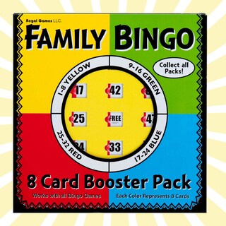 Foto 6 | Foto 6 | Cartones De Bingo Regal En Paquete De 8 Con Ventanas Deslizantes Color Amarillo - Venta Internacional.