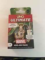 Juego De Cartas Uno Ultimate Marvel Add-on Loki 2023 Con Tarjeta Foil - Venta Internacional.