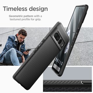 Foto 3 | Foto 3 | Funda Spigen Liquid Air Para Google Pixel 7 Pro (2022) Color Negro - Venta Internacional.