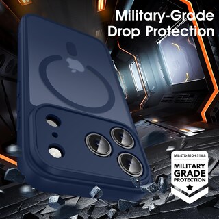 Foto 3 | Foto 3 | Funda Magnética Oterkin Para Iphone 17 Pro Max Azul Oscuro - Venta Internacional.